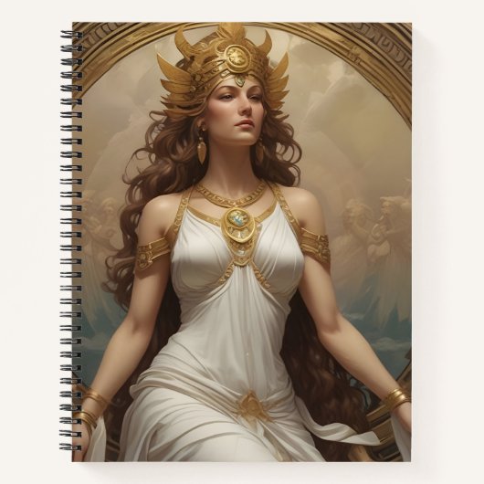 Su Blanca y Dorada Majestad Notizblock (Vorderseite)