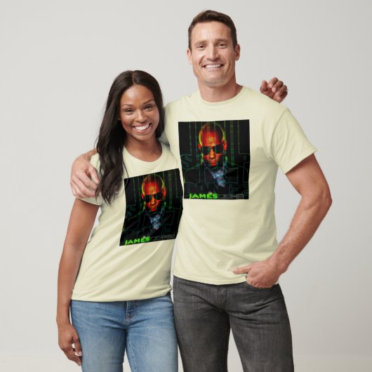 SU&D Mens Blk V-Neck T - Shirt (Unisex)