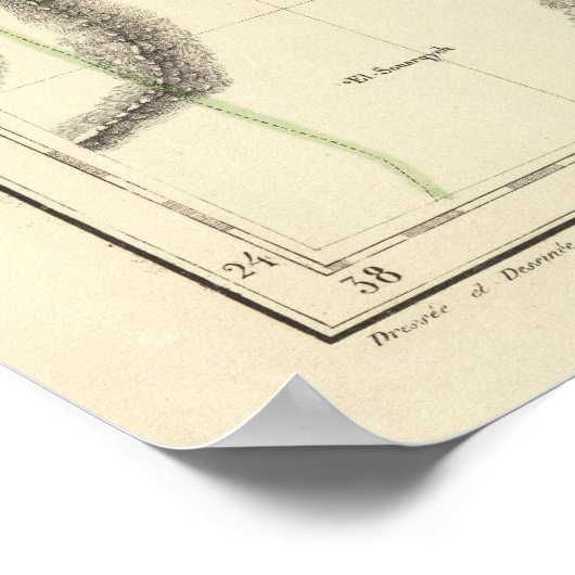 Suadia Arabia, Kuwait 78 Poster (Ecke)