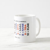 Suaheli Kaffeetasse (VorderseiteRechts)