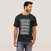 Suaheli-Volk T-Shirt (Vorne ganz)