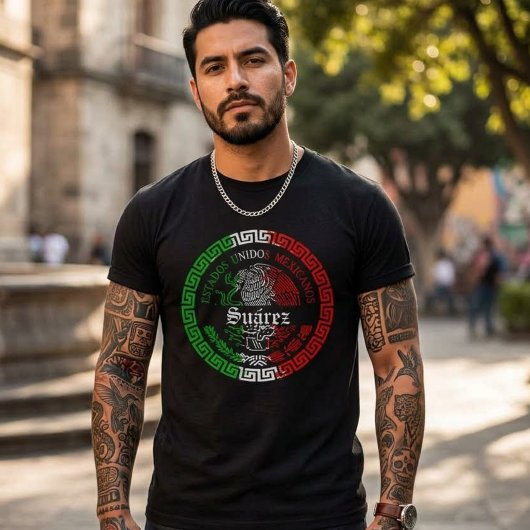 Suarez Nachname mexico Shirts mit Namen