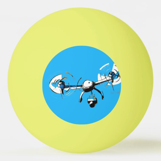 sUAS Pilot Ping Pong Ball Tischtennisball (Vorderseite)