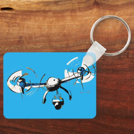 sUAS Pilot Schlüsselanhänger (Vorderseite)