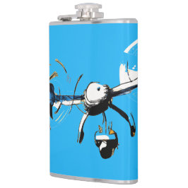 sUAS-Pilot Vinyl-Wrapped Flask Flachmann
