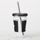 Suave Cartoon Ghost Halloween Acryltrinkbecher (Links)