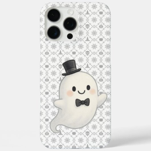 Suave Cartoon Ghost Halloween Case-Mate iPhone Hülle (Rückseite)