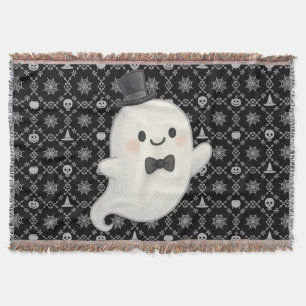 Suave Cartoon Ghost Halloween Decke
