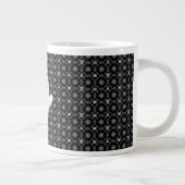 Suave Cartoon Ghost Halloween Jumbo-Tasse (Rechts)