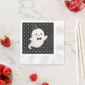 Suave Cartoon Ghost Halloween Serviette (Beispiel)