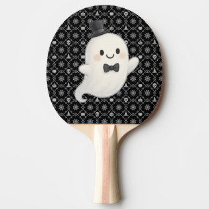 Suave Cartoon Ghost Halloween Tischtennis Schläger