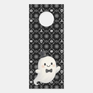 Suave Cartoon Ghost Halloween Türanhänger