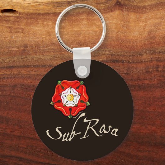 Sub Rosa Schlüsselanhänger (Vorderseite)