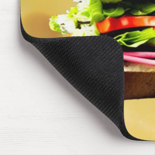 Sub Sandwich auf Schweizer Mauspad (Ecke)