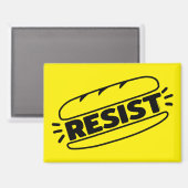Sub Sandwich Resist Faschismus Magnet (Vorderseite/Rückseite)