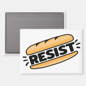 Sub Sandwich Resist Faschismus Magnet (Vorderseite/Rückseite)