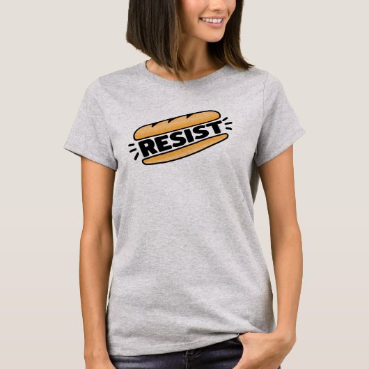 Sub Sandwich Resist Faschismus T-Shirt (Vorderseite)