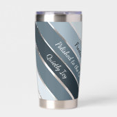 Sub Zero-Eleganz Isolierter Tumbler Thermobecher (Vorderseite)