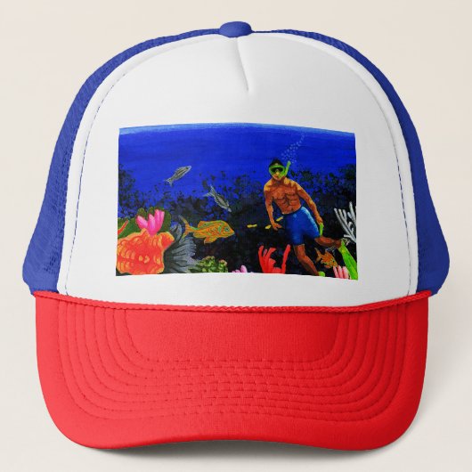 Suba Typ bei Black Rock Truckerkappe (Vorderseite)