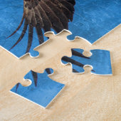 Subadulter Adler Puzzle (Seite)