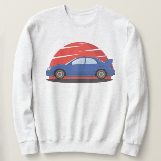 Subaru-Fanpullover Sweatshirt (Design vorne)