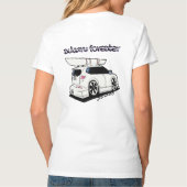 Subaru Forester Graffiti Design T-Shirt (Rückseite)