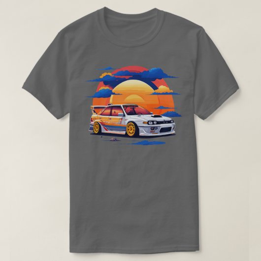 Subaru Impreza 22B STi T-Shirt (Design vorne)