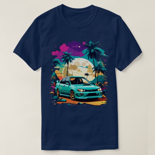 Subaru Impreza T-Shirt (Design vorne)