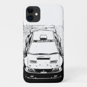 Subaru Impreza WRX Sti Vector Image Case-Mate iPhone Hülle (Rückseite)