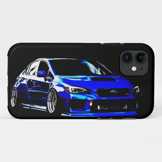Subaru Impreza WRX Str. Case-Mate iPhone Hülle (Rückseite (Horizontal))