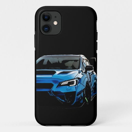 Subaru Impreza WRX Str. Case-Mate iPhone Hülle (Rückseite)