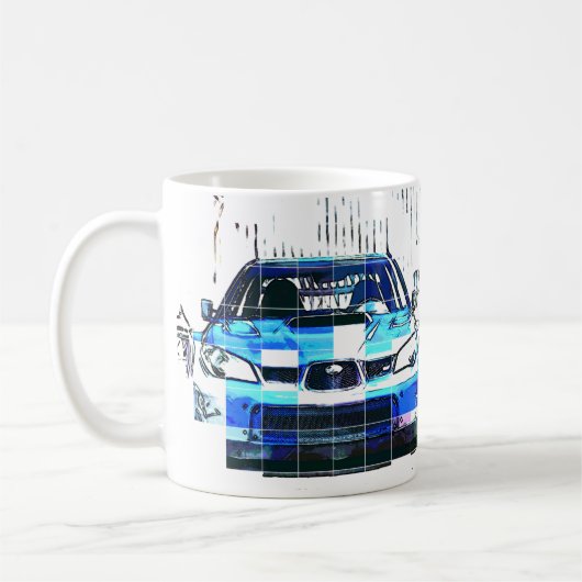 Subaru Impreza WRX Str. Kaffeetasse (Links)
