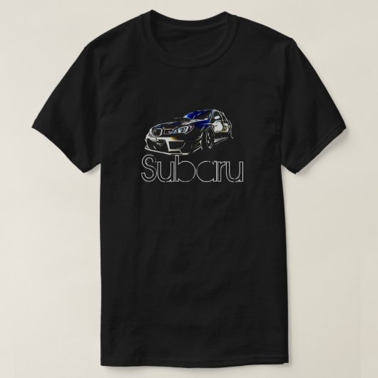 Subaru Impreza WRX Str. T-Shirt (Design vorne)