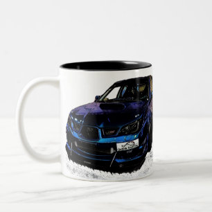 Subaru Impreza WRX Str. Zweifarbige Tasse