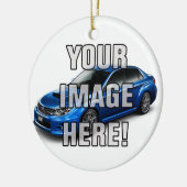 Subaru Impreza WRX WTI-Foto - addieren Sie Ihr Keramikornament (Links)