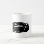 Subaru Impreza WRX WTI-vektorbild Kaffeetasse (Mittel)
