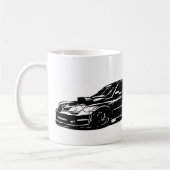 Subaru Impreza WRX WTI-vektorbild Kaffeetasse (Links)