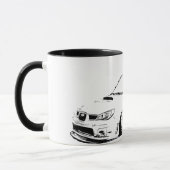 Subaru Impreza WRX WTI-vektorbild Tasse (Links)
