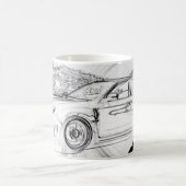 Subaru Kaffee-Tasse Kaffeetasse (Mittel)