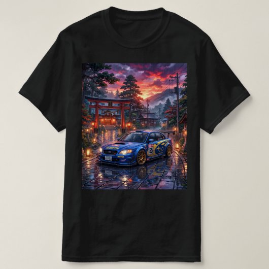 Subaru Legacy Touring Car T-Shirt (Design vorne)