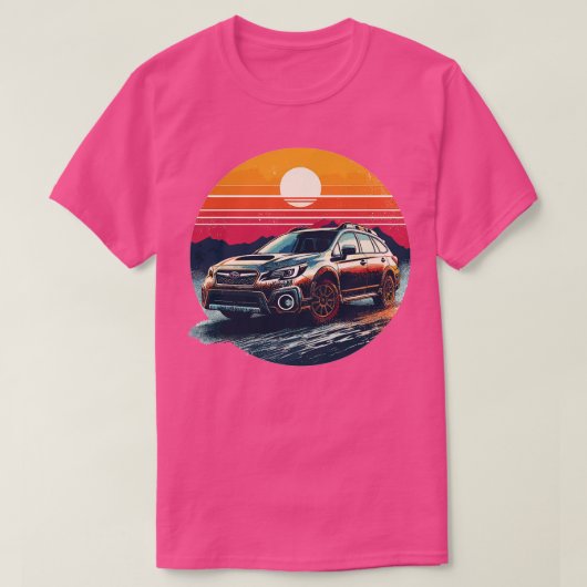 Subaru Outback 6 T-Shirt (Design vorne)