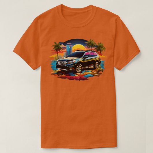 Subaru Outback T-Shirt (Design vorne)