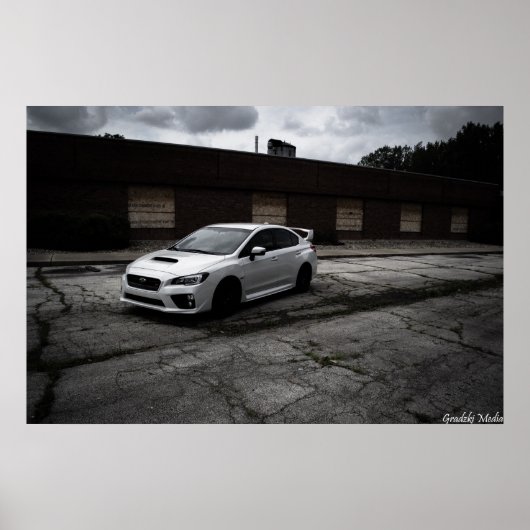 Subaru STi Trespasser Poster (Vorne)