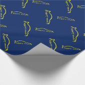 Subaru WRX Impreza WTI Geschenkpapier (Ecke)