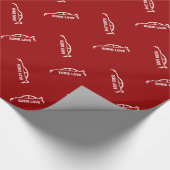 Subaru WRX Impreza WTI Geschenkpapier (Ecke)