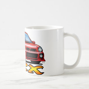 Subaru WRX_red Kaffeetasse