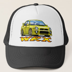 Subaru WRX_yellow Truckerkappe