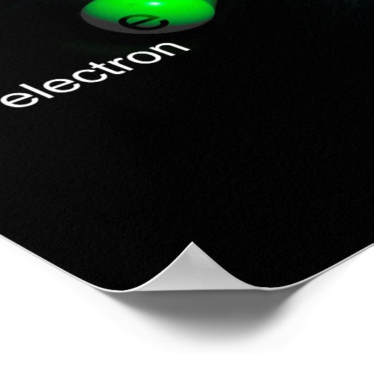 Subatomare Partikel Poster (Ecke)