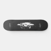 Subbie mit Imitat-Kohlenstoff-Faser Skateboard (Horizontal)