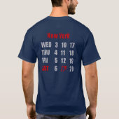 "Subbota, 13" T-Shirt (Rückseite)